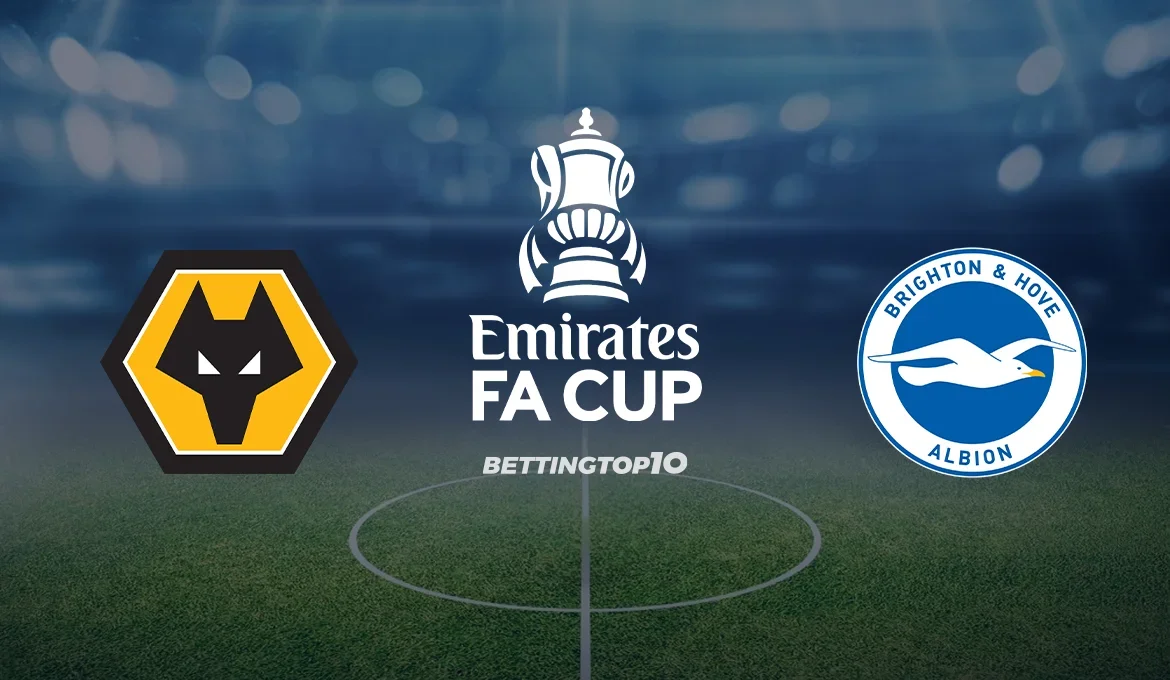 Palpite Wolves x Brighton 28/02/2024 - FA Cup