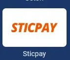 imagem como escolher sticpay saque