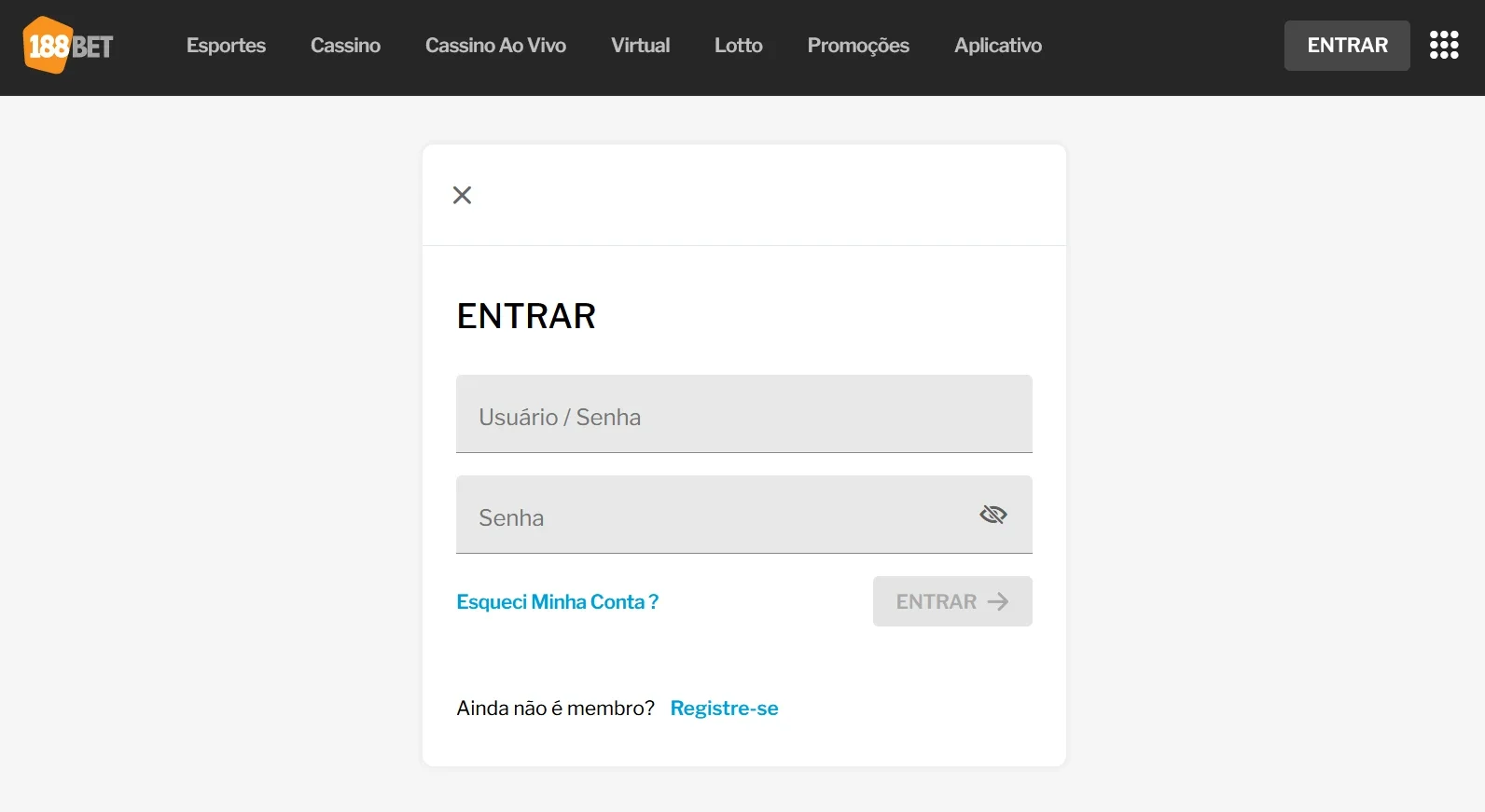 Login na casa de apostas que aceita Banco Safra