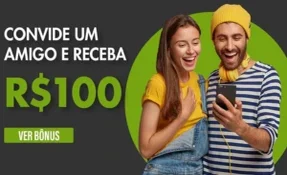 Convide Um Amigo a Apostar e Receba R$ 100