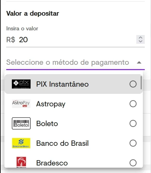 imagem método depósito