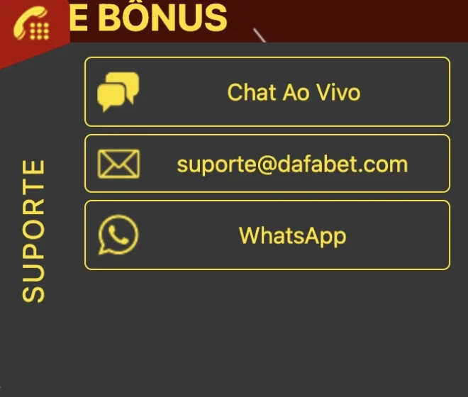 Suporte ao cliente do Dafabet